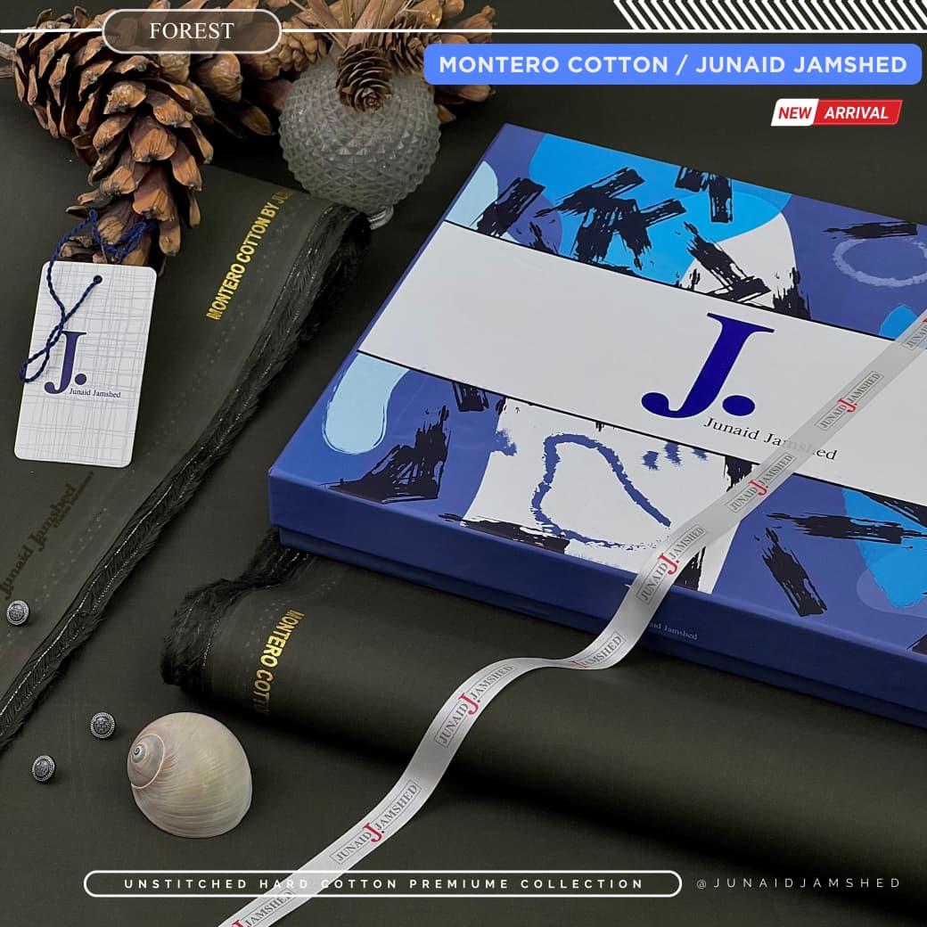 J. Premium Cotton Unstitched D-001