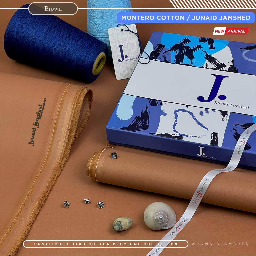 J. Premium Cotton Unstitched D-008