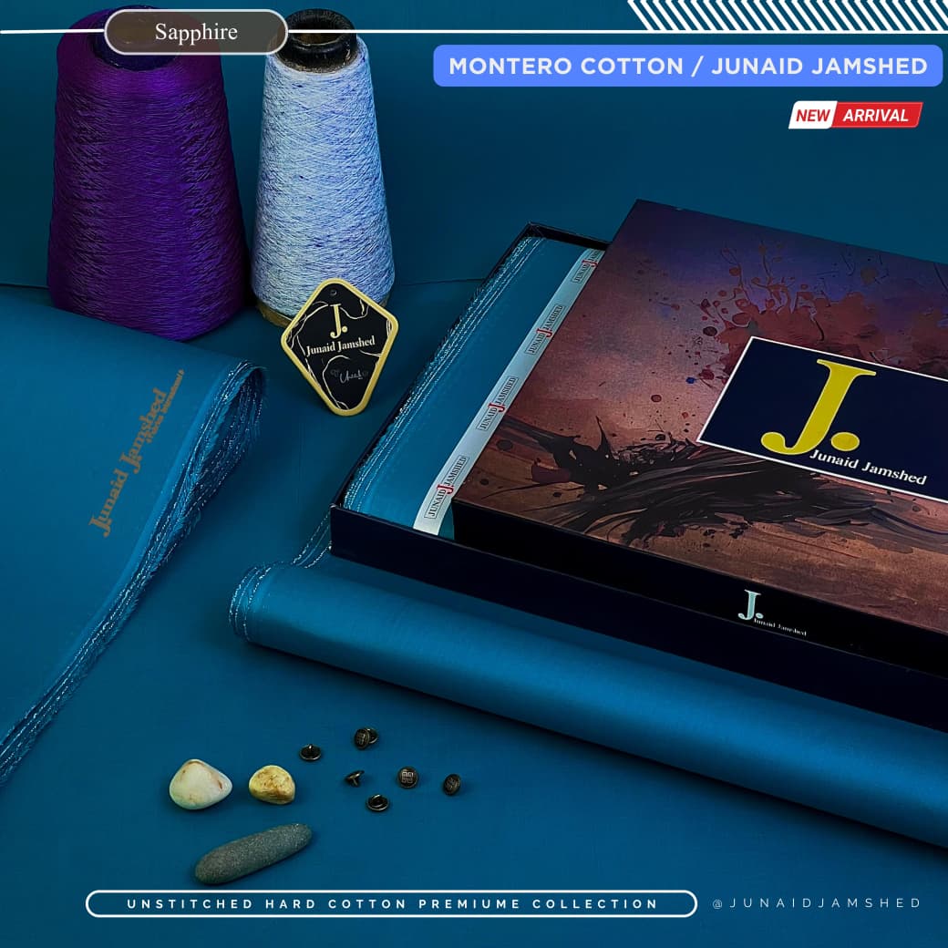 J. Premium Cotton Unstitched D-017