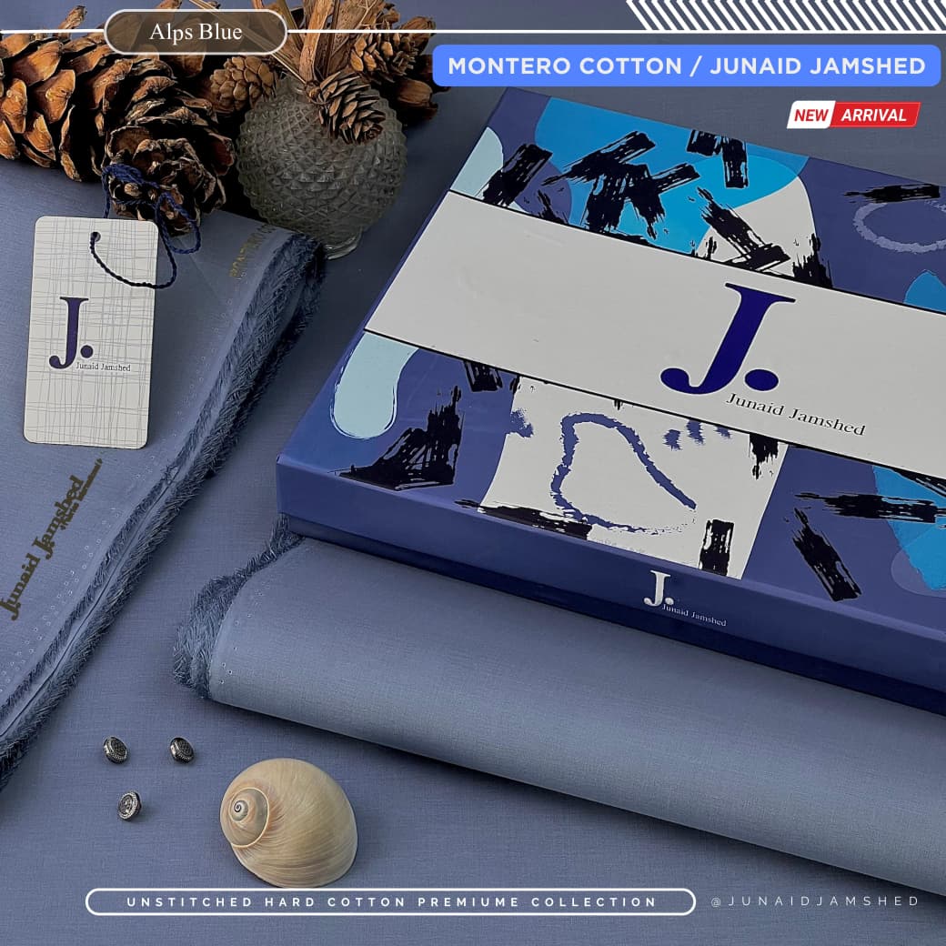 J. Premium Cotton Unstitched D-023