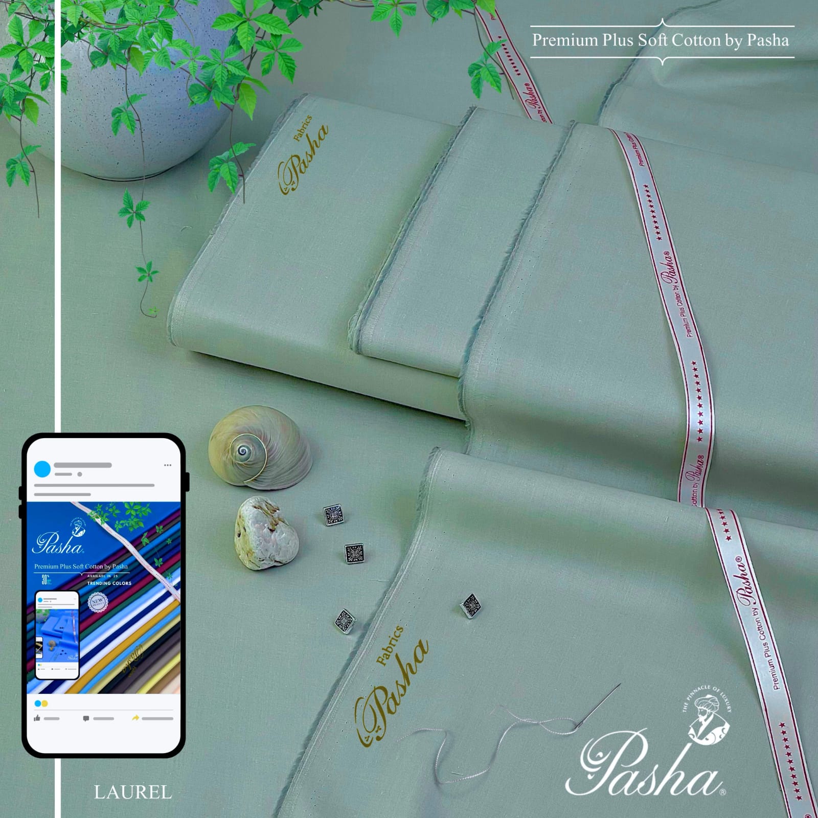 PASHA Premium Soft Cotton D-002